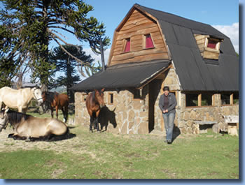 Reitabenteuer in den Anden Chile - Argentinien,Hernans Haus